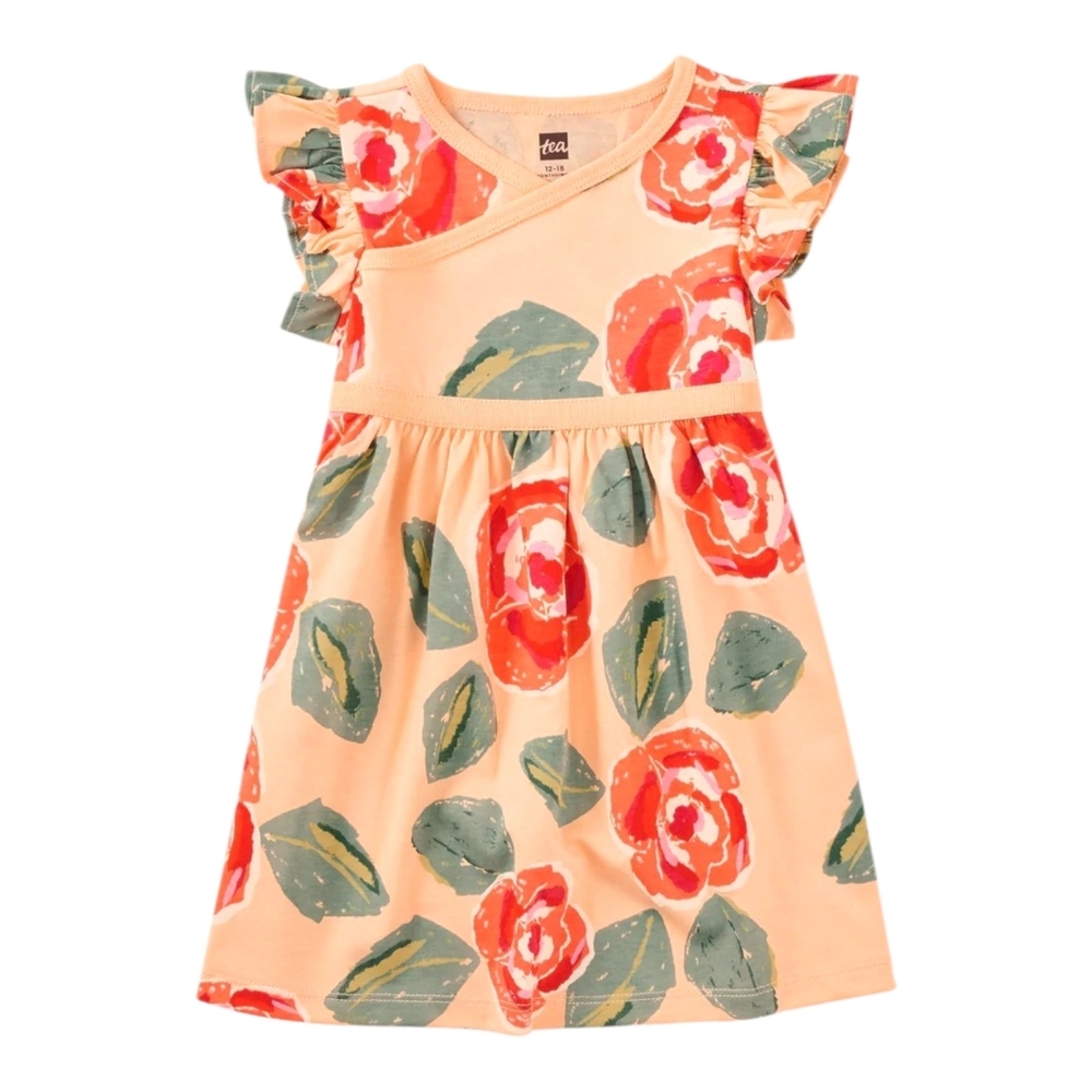 Infant Girl's Tea Collection Floral Dress